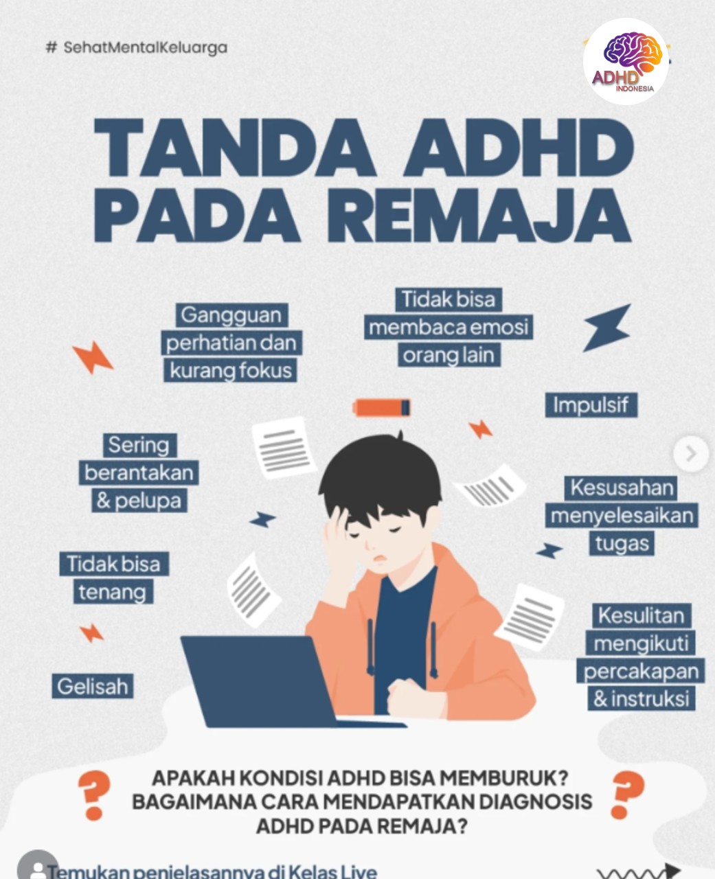 Screening ADHD Non-Diagnostik: Edukasi Awal bagi Orang Tua di Provinsi Papua Tengah